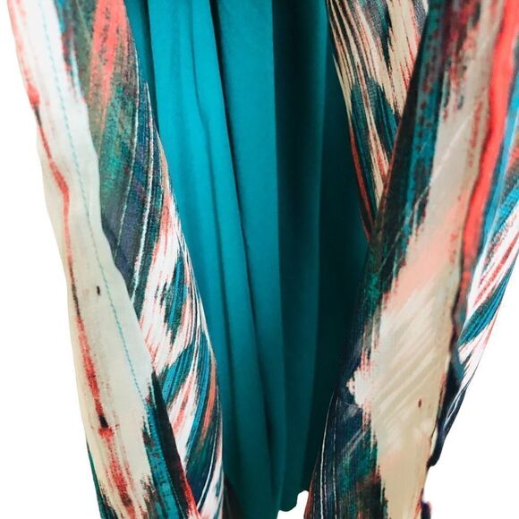 Jodi Kristopher Green Print Cutout Dress - Picture 5 of 8